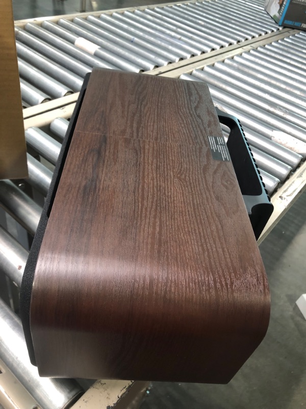 Photo 1 of Polk Signature Elite ES30 Center Channel Speaker - Hi-Res Audio Certified and Dolby Atmos & DTS:X Compatible, 1" Tweeter & Two 5.25" Woofers, Dual Power Port for Effortless Bass, Contemporary Walnut