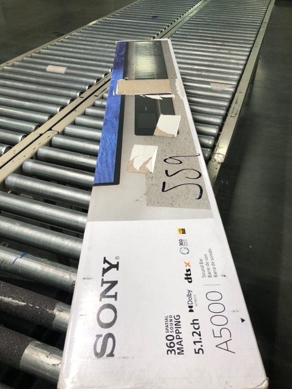 Photo 1 of Sony HT-A5000 Dolby Atmos Smart Soundbar works with Alexa and Google Assistant, Chromecast built-in, AirPlay2, Bluetooth - Black
