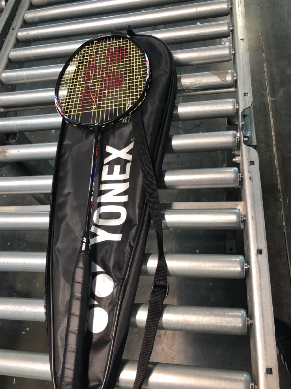 Photo 3 of YONEX Graphite Badminton Racquet Astrox Lite Series (G4, 77 Grams, 30 lbs Tension) (Astrox Lite 21i Black)