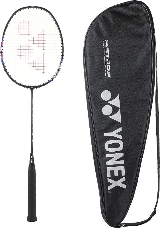 Photo 1 of YONEX Graphite Badminton Racquet Astrox Lite Series (G4, 77 Grams, 30 lbs Tension) (Astrox Lite 21i Black)