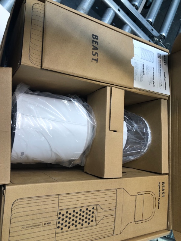Photo 1 of Beast Blender + Hydration System | Blend Smoothies and Shakes, Infuse Water, Kitchen Countertop Design, 1000W (Cloud White)