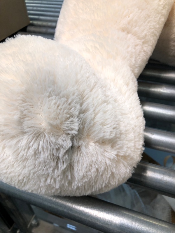 Photo 1 of Poutmac Big Teddy Bear 4Ft Giant White Soft Stuffed Animals Cute Plush Toy for Girlfriend Women Kids for Valentine's Christmas Birthday
