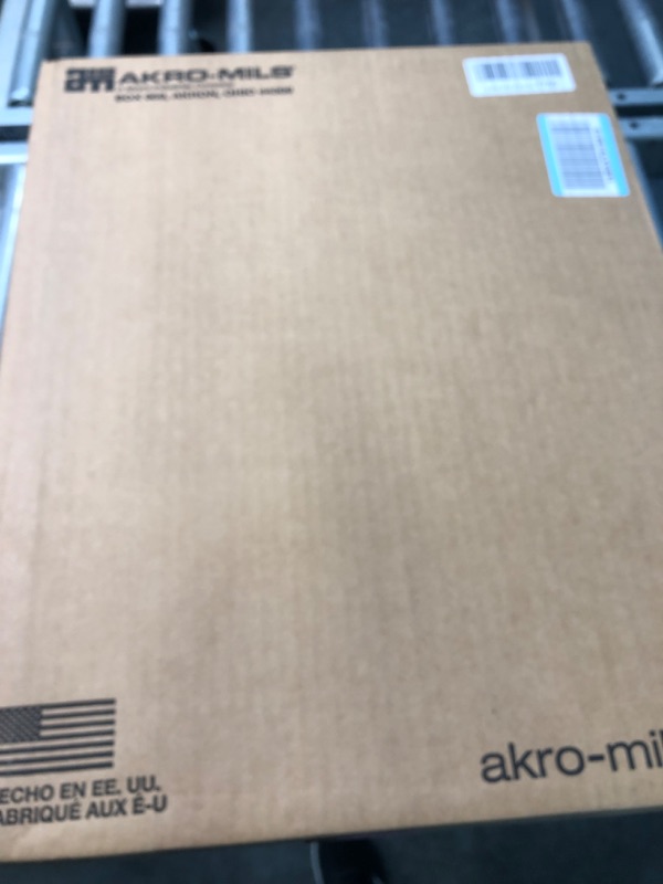 Photo 2 of Akro-Mils Black Plastic 24-Drawer Storage Cabinet (Black)