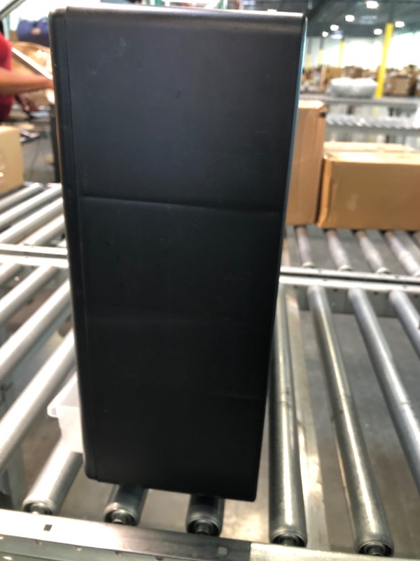 Photo 3 of Akro-Mils Black Plastic 24-Drawer Storage Cabinet (Black)