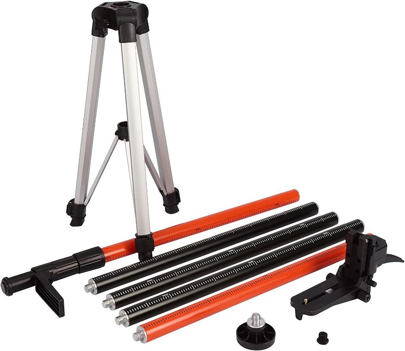 Photo 1 of Mountlaser Telescoping Pole, Telescoping Support Pole With Tripod And Mount For Lasers Leve