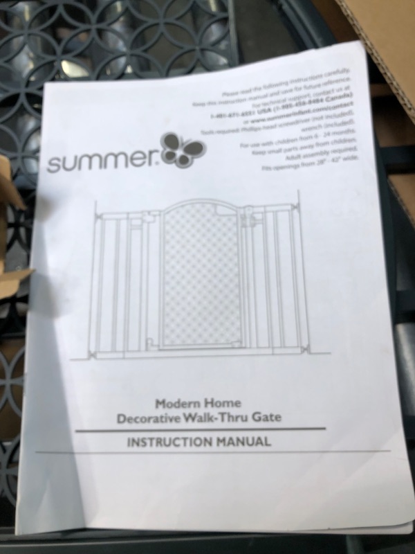 Photo 5 of SUMMER-MODERN HOME SAFETY GATE GREY