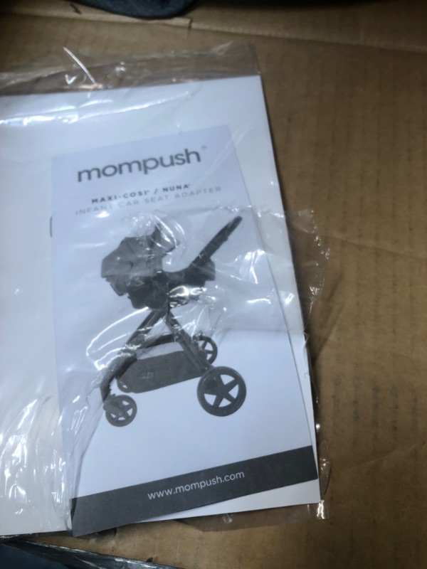 Photo 8 of Mompush Meteor 2 Baby Stroller 2-in-1 with Bassinet Mode - Compatible with Major Infant Car Seat, Adapter Included - Stable Bassinet Stroller Combo, Full-Size Baby Strollers for Family Outings