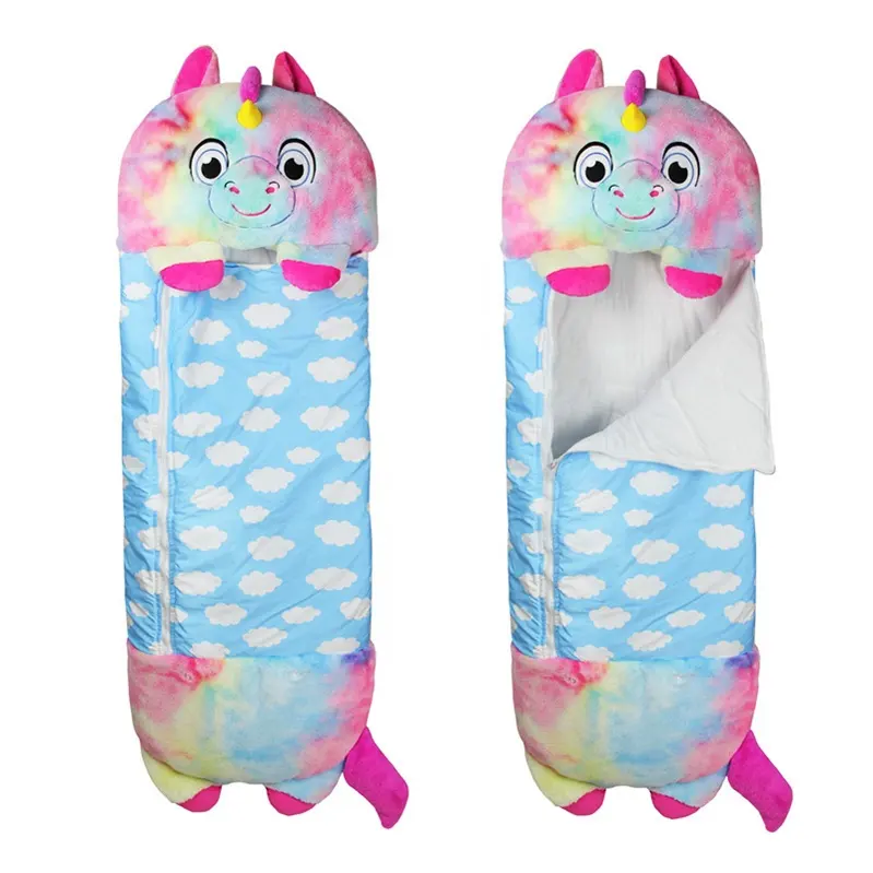 Photo 1 of Happy Nappers Play Pillow & Sleepy Sack 2 in 1 Animal Pillow Can Be Converted into Sleeping Bags for Children Fun Sleeping Bag Surprise