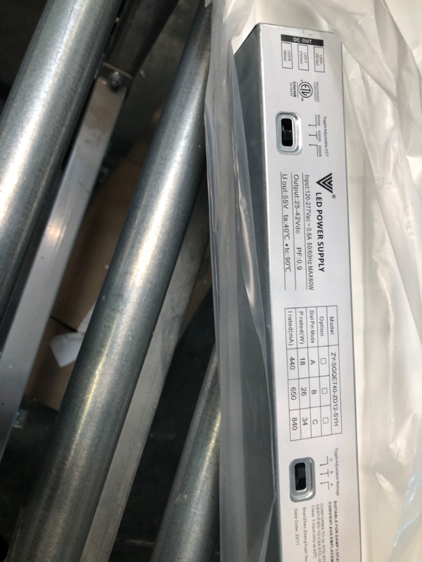 Photo 1 of AIKVSXER 2x2 Led Flat Panel Light 3000K/4000K/5000K Led Light Drop Ceiling, 40W 4400Lm 2X2 Recessed Troffer Fixture 0-10V Dimmable Dust-Proof Back-Lit Drop Ceiling Lights ETL DLC (2Pack) 2X2FT 2PACK