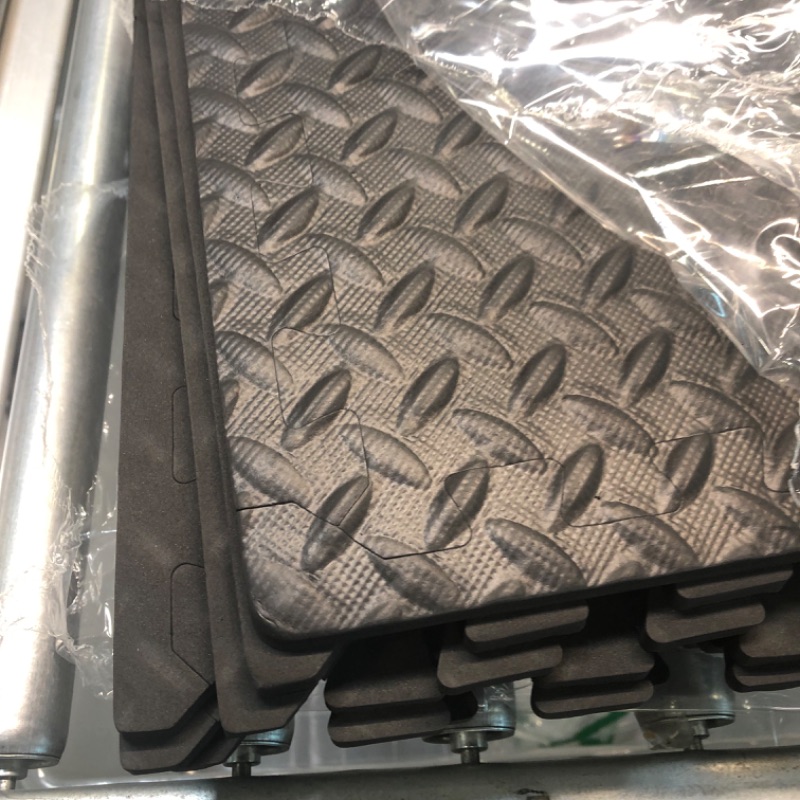 Photo 1 of 
Foam Mat Floor Tiles, Interlocking EVA Foam 12x12 10pk