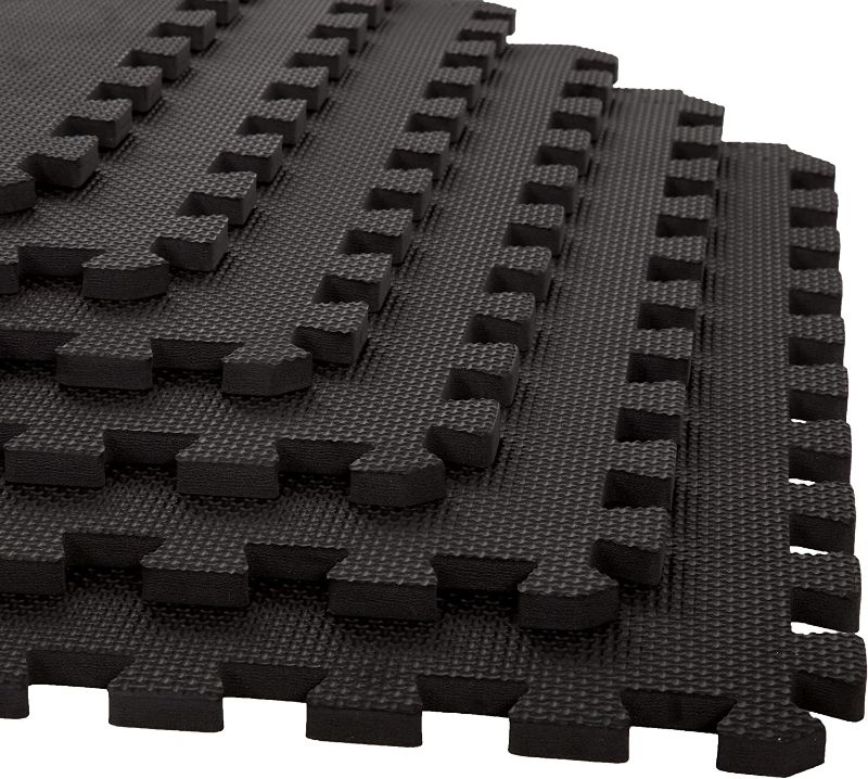 Photo 1 of 
Foam Mat Floor Tiles, Interlocking EVA Foam 12x12 10pk