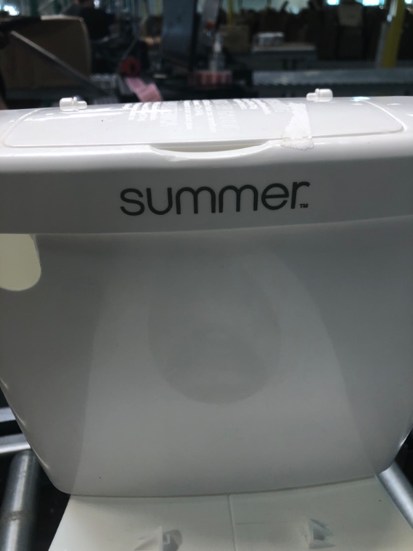 Photo 4 of 
Summer Infant My Size Potty, White - Realistic Potty Training Toilet Looks and Feels Like an Adult Toilet - Easy to Empty and Clean