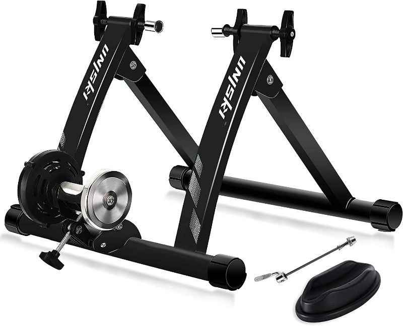 Photo 1 of 
Unisky Bike Trainer Stand Indoor Bicycle Stand with Noise Reduction Magnetic Stationary Stand 