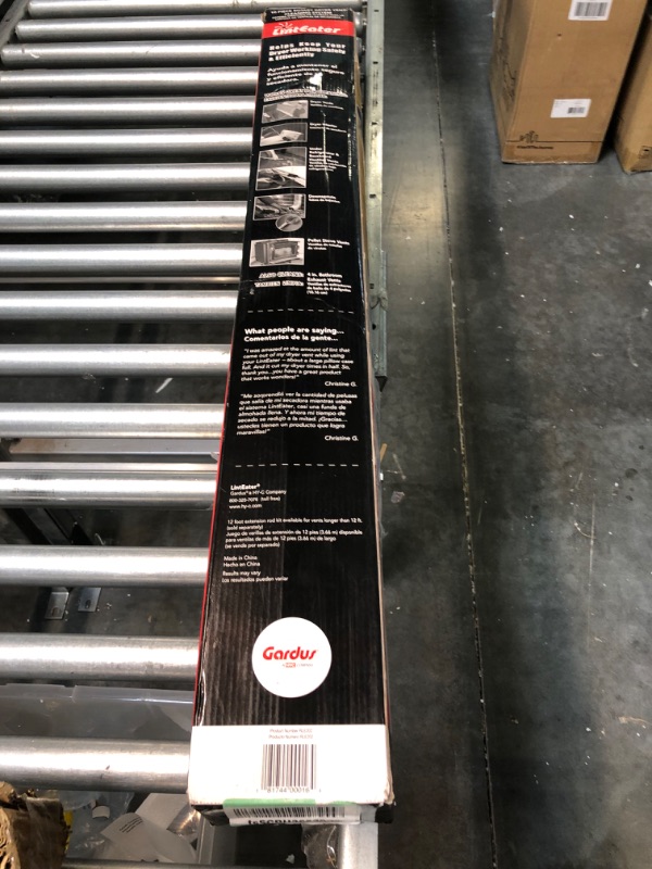 Photo 1 of Chef'sChoice Gardus RLE202 LintEater Rotary Dryer Vent Cleaning System, Removes Lint Extends Up to 12 with 4 Flexible 3' Rods,