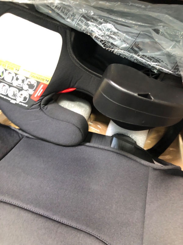 Photo 4 of Diono Cambria 2 XL 2022, Dual Latch Connectors, 2-in-1 Belt Positioning Booster Seat, High-Back to Backless Booster with Space and Room to Grow, 8 Years 1 Booster Seat, Black NEW! Black