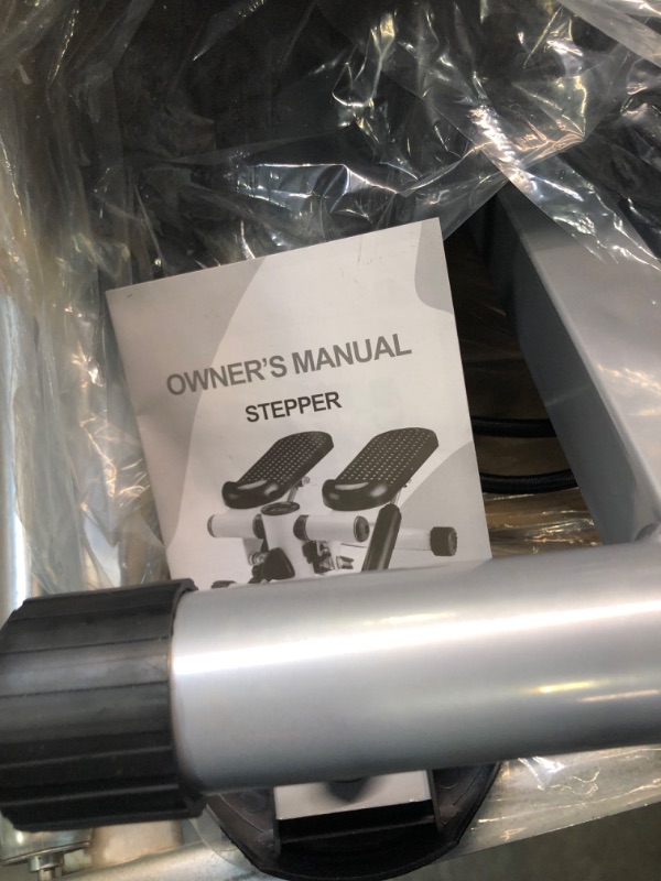 Photo 1 of BalanceFrom Adjustable Stepper Stepping Machine with Resistance Bands