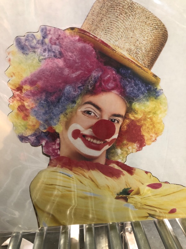 Photo 3 of Advanced Graphics Circus Clown Life Size Cardboard Cutout Standup