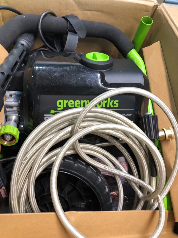 Photo 4 of 
Greenworks 2000 PSI 1.2 GPM Pressure Washer (Open Frame GPW2003) GPW2003