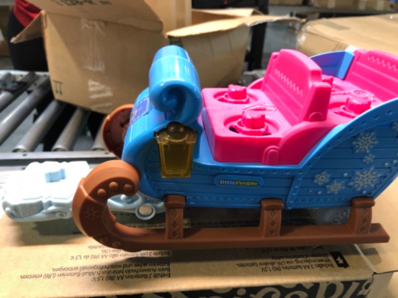 Photo 4 of 
Fisher-Price Disney GGV30 Frozen Kristoff's Sleigh by Little People, Multi Color