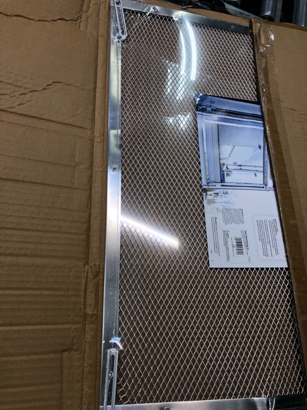 Photo 3 of Camco RV Screen Door Mesh Grille | Constructed of Durable Aluminum | (43981) Frustration-Free Packaging