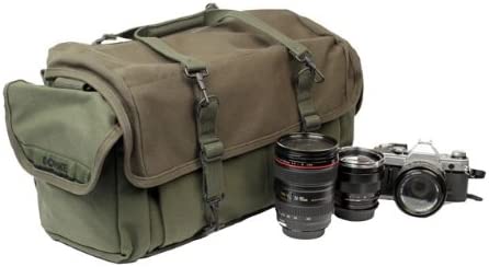 Photo 1 of Domke F-1X Little Bit Bigger Canvas Camera Bag, Olive.