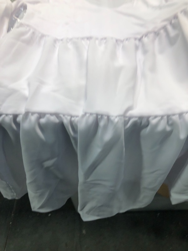 Photo 5 of MEROKEETY Women's 2023 Casual Long Sleeve Smocked Dress V Neck High Waist Ruffle Tiered Midi Dresses