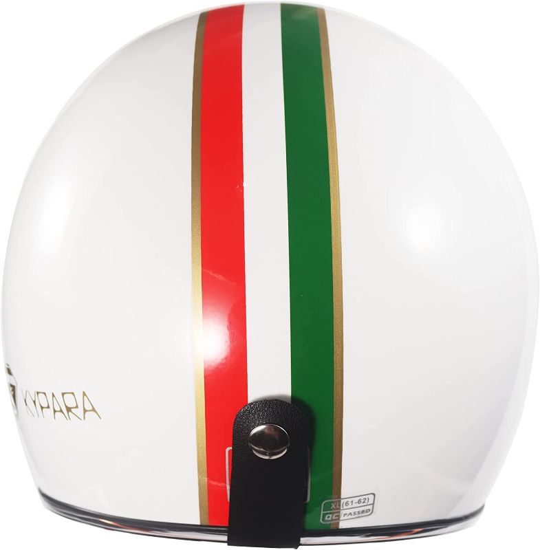 Photo 1 of Kyapra Open Face Helmet with Sun Shield?Bubble Visor& Brim Free Installation and Removal Jet Pilot Helmet with DOT Approved-SIZE XL