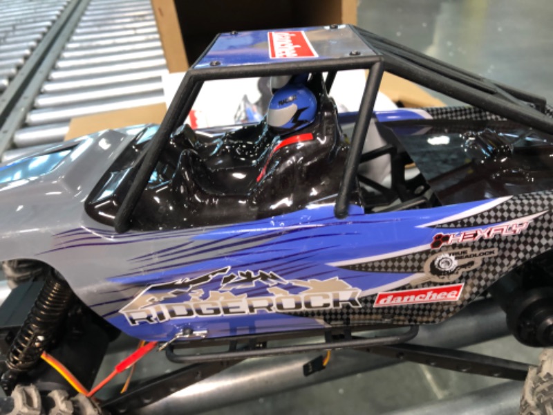 Photo 1 of DANCHEE RidgeRock - 4WD Electric Rock Crawler - 1/10 Scale - RTR , Blue
