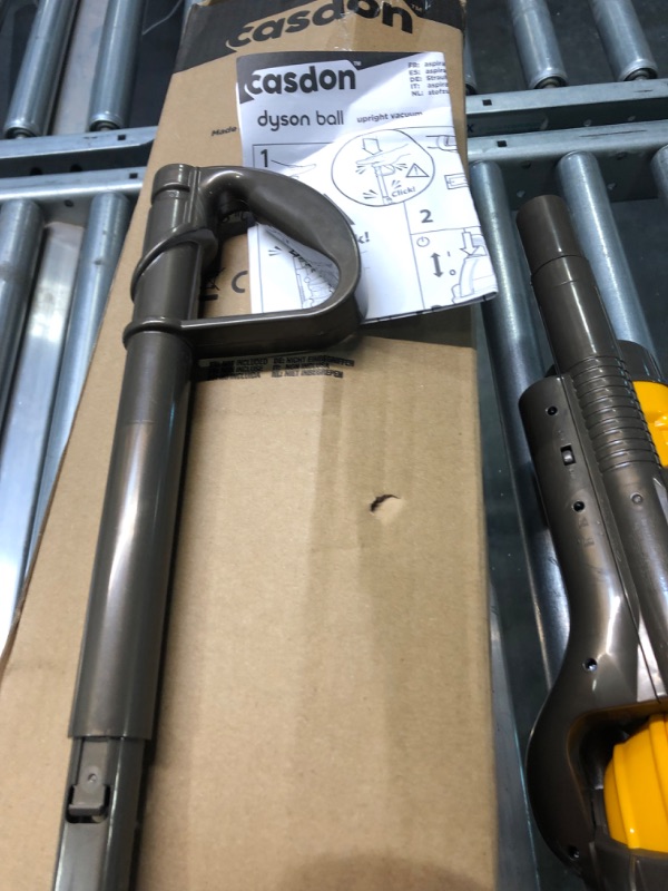 Photo 1 of Casdon Dyson Ball | Miniature Dyson Ball Replica For Children Aged 3+ | Features Working Suction To Add Excitement To Playtime Grey/Yellow