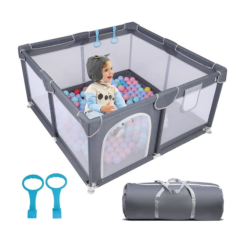 Photo 1 of BABY PLAYPEN GRAY