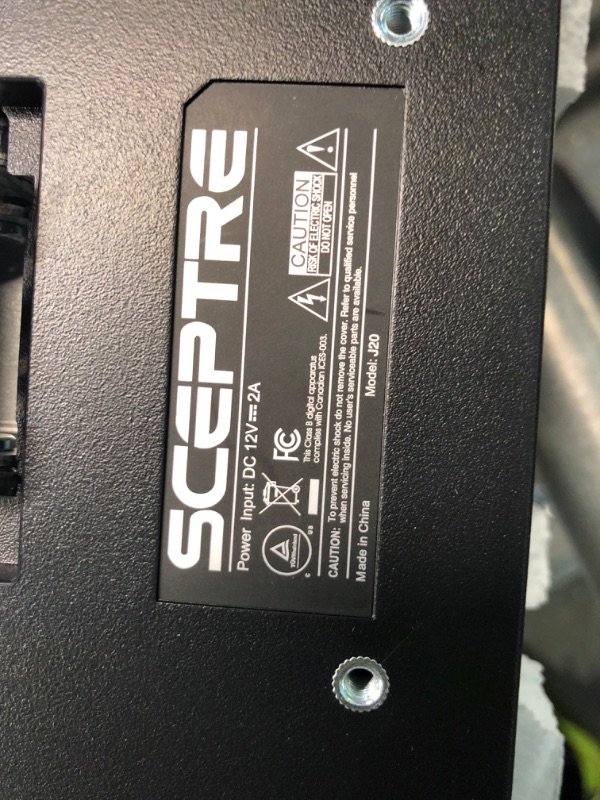Photo 1 of Sceptre 20" 1600x900 75Hz Ultra Thin LED Monitor 2x HDMI VGA Built-in Speakers, Machine Black Wide Viewing Angle 170° (Horizontal) / 160° (Vertical) 20" 75Hz Monitor