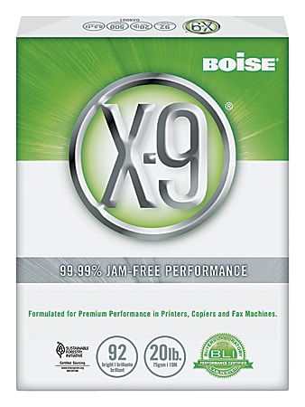 Photo 1 of Boise X-9 Multipurpose Paper Paper,Xero,We,8.5X11,20# Pmcin6  4PK