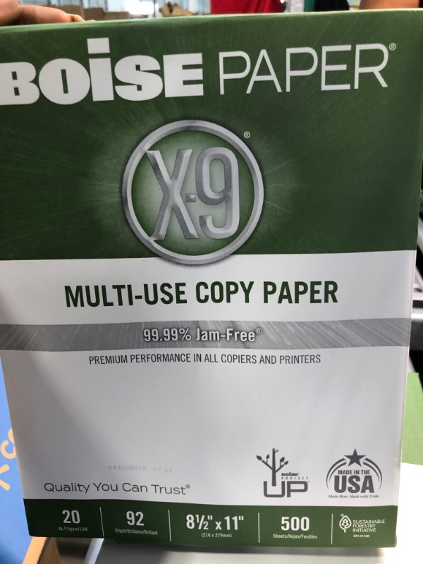 Photo 2 of Boise X-9 Multipurpose Paper Paper,Xero,We,8.5X11,20# Pmcin6  3PK