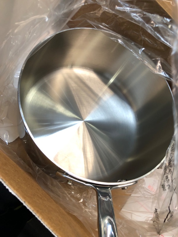 Photo 4 of All-Clad 3-Ply Saucepan, Stainless Steel - 3 qt