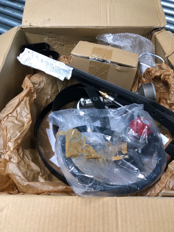 Photo 1 of 
King Kooker 24WC 12" Portable Propane Outdoor Cooker with Wok, 18.5" L x 8" H x 18.5" W, Black