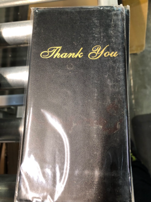 Photo 1 of Check Presenters for Restaurants, Server Books for Waitress 5PK