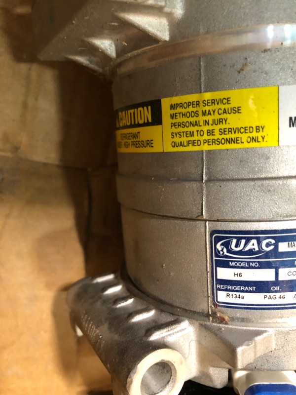 Photo 3 of UAC-CO0011C COMPRESSOR - NEW COMPRESSOR, GREY