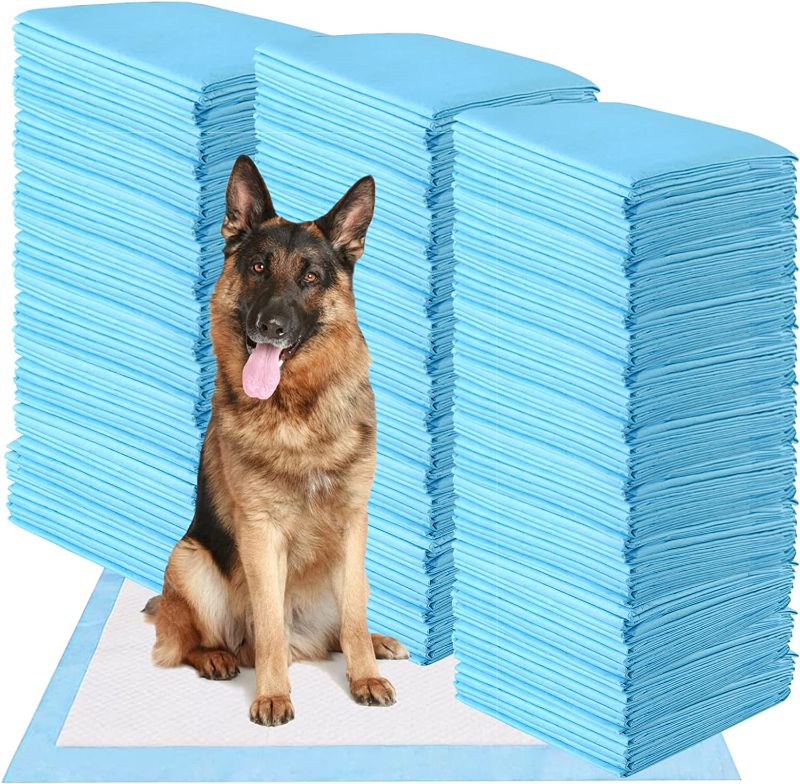 Photo 1 of 
Giantex Puppy Pee Pads 150 Count,  Dog Potty Pads, Powerful Absorbency, 5-Layer Design, Leak-Proof Disposable Pet Piddle Training...