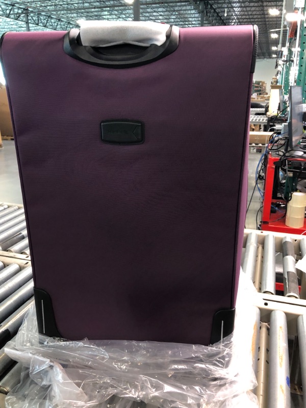 Photo 4 of 
U.S. Traveler Rio Rugged Fabric Expandable Carry-on Luggage, Purple, 2 Wheel