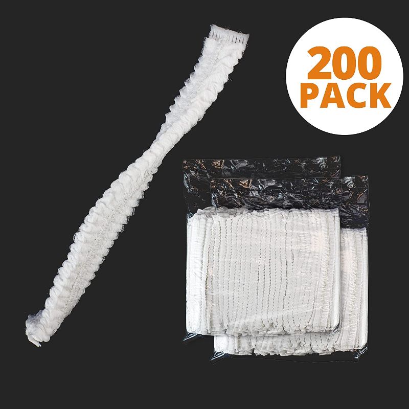 Photo 1 of [200 Pack] 21 Inch White Hair Net - Disposable Men and Women Bouffant Cap, Latex Free Head Cover for Food Service, Cooking, Kitchen, Spa, Tattoo, Tanning,...
Item Package Quantity:White box of 800
