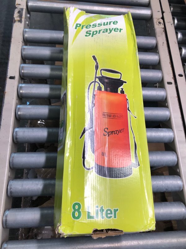 Photo 1 of CLICIC Pressure Sprayer with 7 Spray Modes,  for Camping Outdoor Traveling Hiking and Pet Bath 2 Gallon