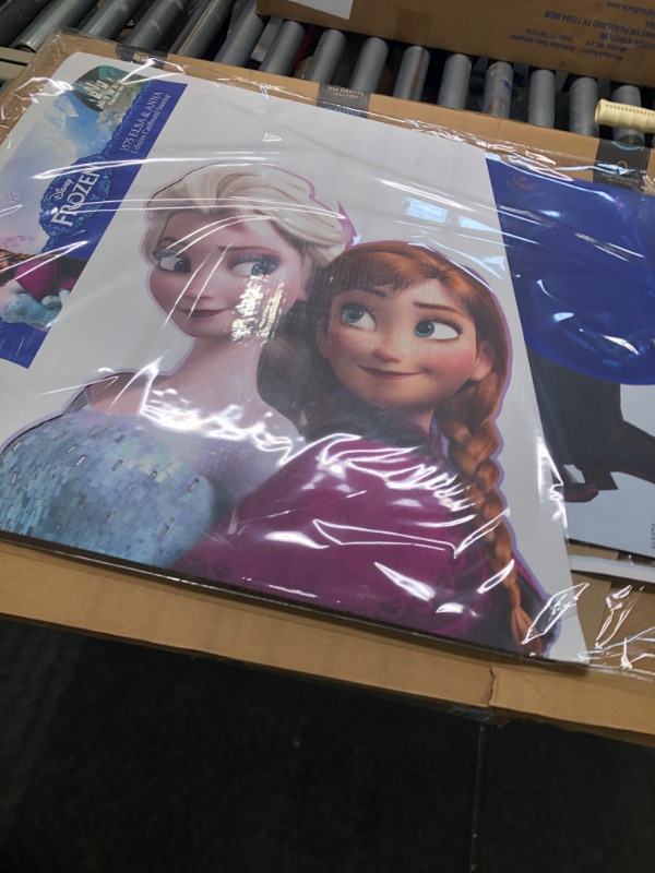 Photo 2 of Advanced Graphics Elsa & Anna Life Size Cardboard Cutout Standup - Disney's Frozen (2013 Film)