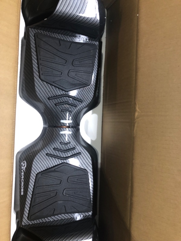 Photo 2 of EVERCROSS 8.5" Hoverboard, Off-Road All Terrain Balancing Scooter, App-Enabled Bluetooth Hoverboards, Hover Board for Kids Teenagers Adults Carbon