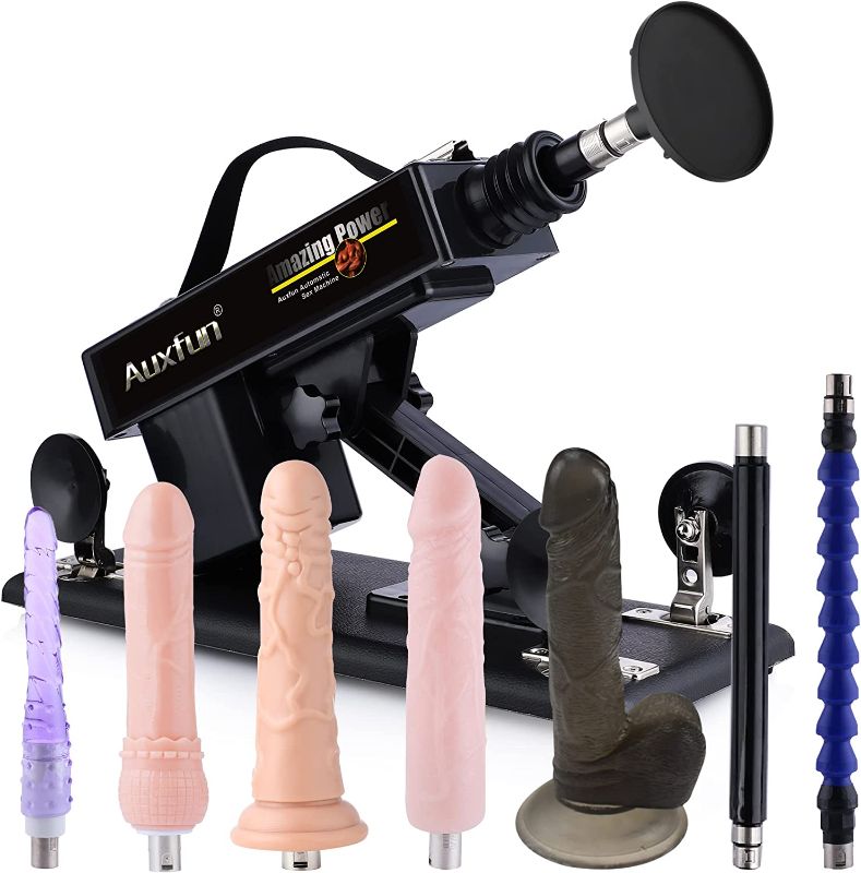 Photo 1 of 
Sex Machine Love Machine with 3.5 Inch Suction Cup Adapter Automatic Thrusting Dildo Machine with 3 XLR Connector Fucking Machine 8 Attachments for Male and...
Size:9 Piece Set