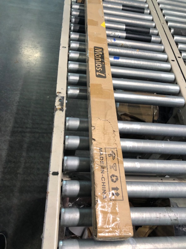 Photo 1 of Monios-L LED Shop Light 4FT 5000K 40W, Linkable Utility Ceiling Lights,V-Shaped 5000lm Daylight,T8 Integrated Fixtures LEDs Tubes, Garage Lighting for Workshop,Work Bench,Basement,Plug & Play 2-Pack 4 Feet