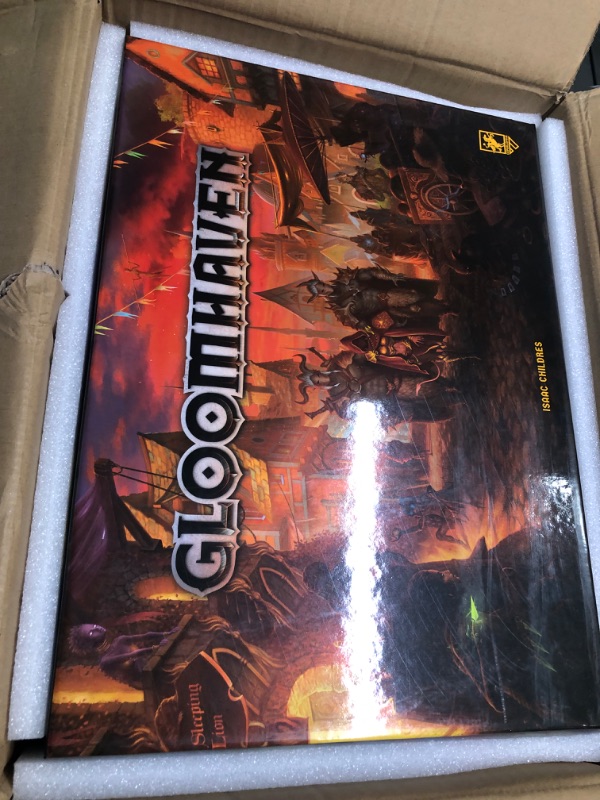 Photo 1 of Cephalofair Games: Gloomhaven, Award-Winning Strategy Board Game, For 1 to 4 Players, 60 to 120 Minute Play Time, For Ages 14 and up