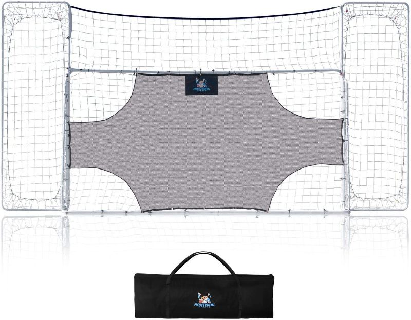 Photo 1 of 
3 in 1 Soccer Goal, Backstop, Target | 12x6 Soccer Goal with Soccer Backstop and Target for Backyard
