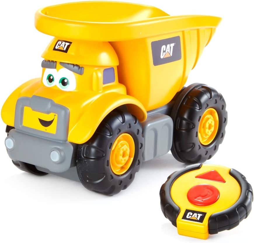 Photo 1 of 
CatToysOfficial Construction Junior Crew Lil' Movers Remote Control Truck, Remote Control Car, Dump Truck Toy - RC Trucks (82454)
Style Name:Cat Remote Control Dump
