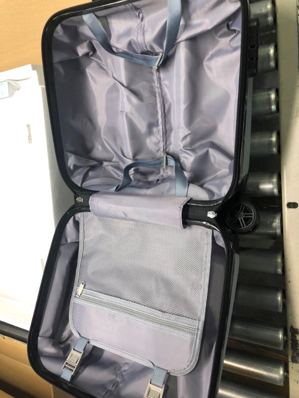 Photo 3 of  Under Seat Carry-On Luggage , greyish Blue, Underseat