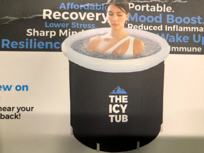 Photo 1 of  Portable Bathtub Foldable Soaking Bath Tub   Eco-friendly Adult Bathroom Foldable Tub 
